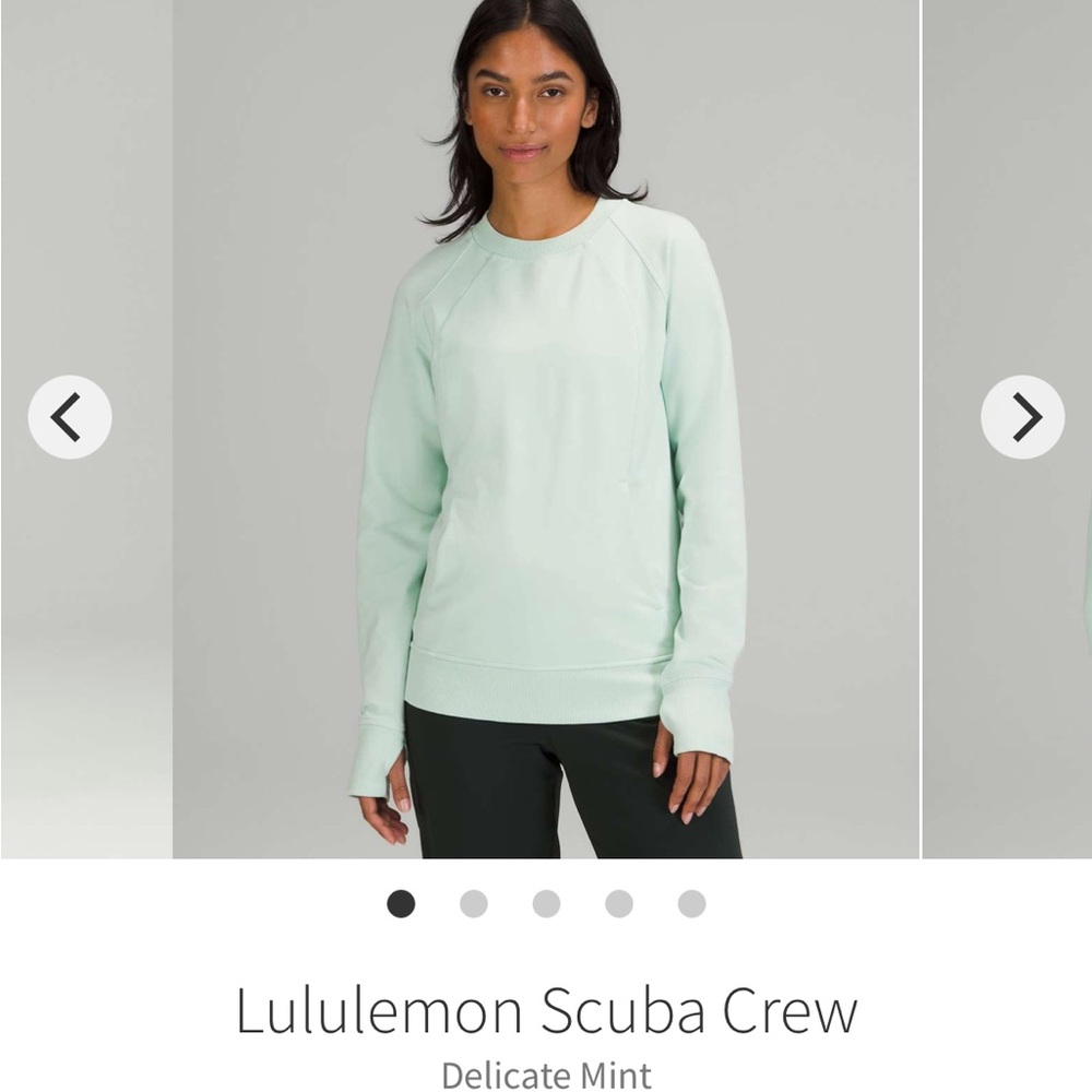 Sz 8 Lululemon Scuba Crew
